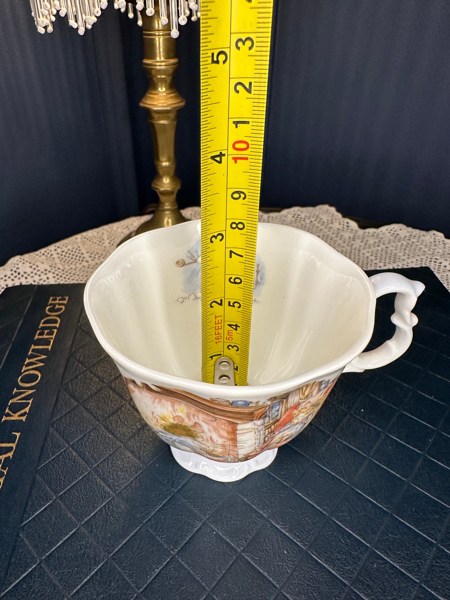 Royal Doulton Brambly Hedge Winter Teacup, Saucer & Afternoon Tea Plate Set (1983)