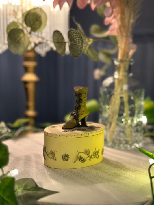 The Leonardo Collection Fancy boot trinket box from Regency Fine Arts