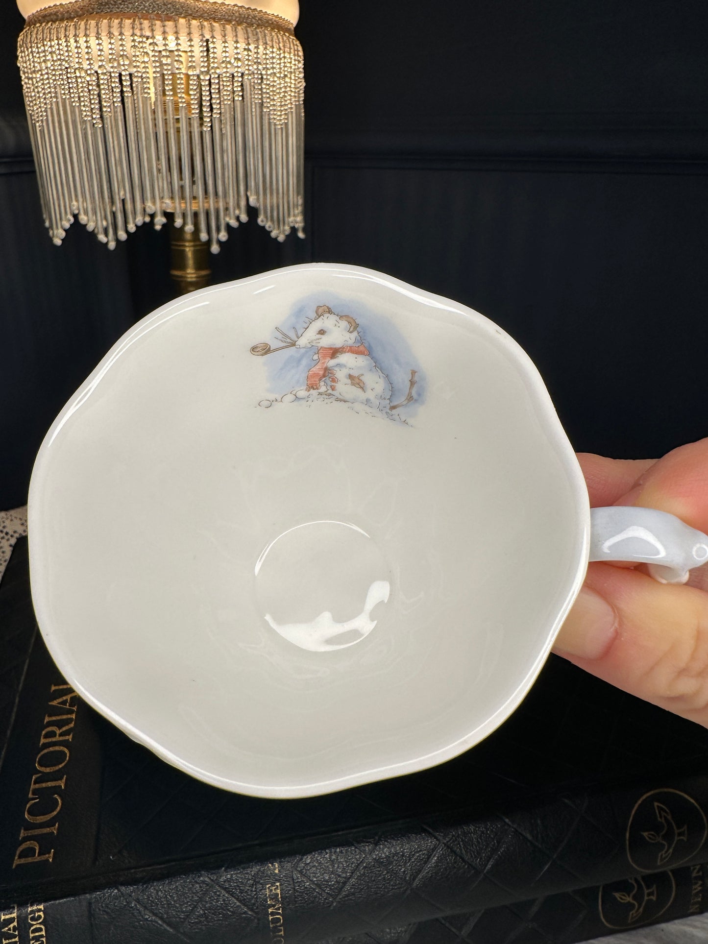 Royal Doulton Brambly Hedge Winter Teacup, Saucer & Afternoon Tea Plate Set (1983)